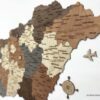 Fa 3D Magyarország Térkép - 3D Puzzle, Kirakó
