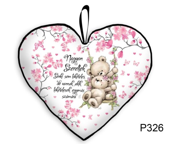 kicsi szív párna - szerelmes ajándék - valentin napi ajándék ötletek